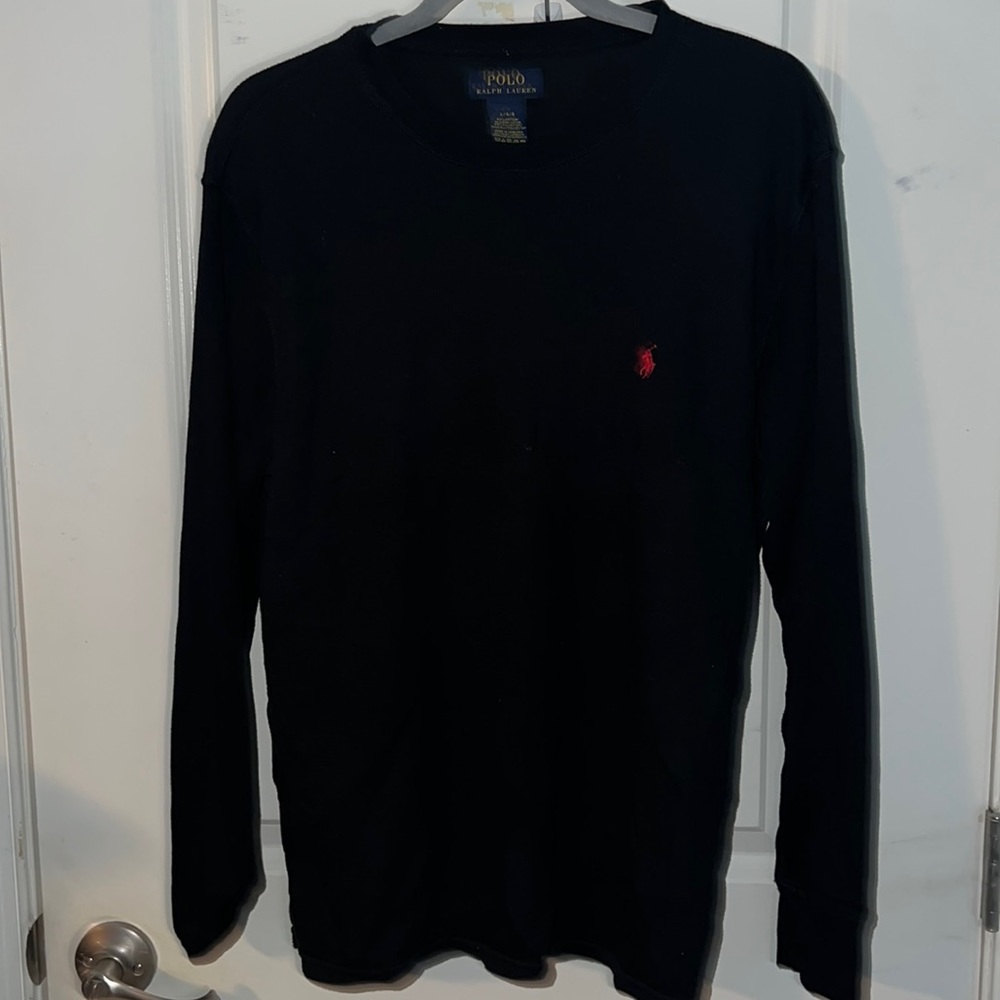 Large polo long sleeve